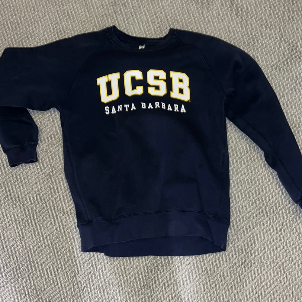 Unisex UCSB NAVY SWEATSHIRT M